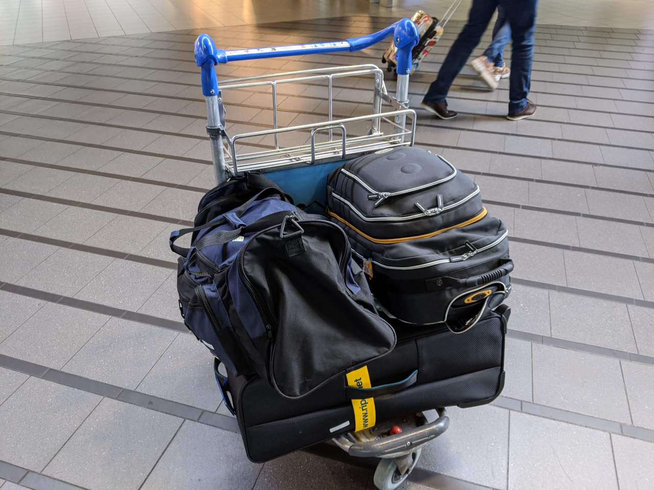 Kufry na letišti